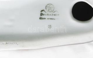 Walbrzych lengyel porcelán agár. Jelzett, kis kopással, h: 33 cm