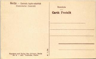 Resicabánya, Resita; centrala hydro-electrica / Elektrische Zentrale / vasgyár belső, elektromos köz...