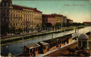 Fiume, Rijeka; Susak, Kacicevo Setaliste / promenade
