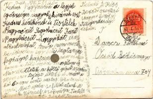 1942 Szentes, M. kir. gazdasági iskola. photo (EK)