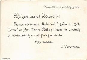 Budapest XVIII. Pestszentlőrinc, Pusztaszentlőrinc, Szentlőrinc; Szt. József és Szt. Lőrinc Otthon n...