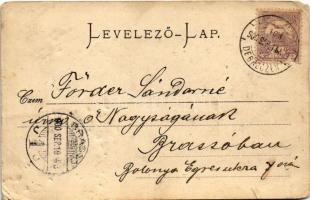 1900 Igló, Zipser Neudorf, Spisská Nová Ves; Állami faipari szakiskola. Matz Gusztáv kiadása / woodw...