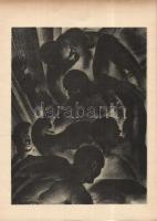 Ruzicskay György (1896-1993) Kőnyomat-papír 23x31 cm