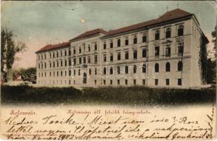 1902 Kolozsvár, Cluj; Állami felsőbb leány iskola. Rigó Árpád kiadása / school (gyűrődés / crease)