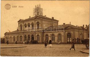 1924 Lier, Statie / railway station (EK)
