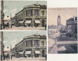 7 db MODERN erdélyi reprint képeslap: Nagyvárad, Nagyszeben, Torockó és Székelykő, Kolozsvár / 7 mod...