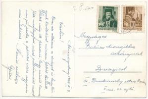 Aknasugatag, Ocna Sugatag (Máramaros); sóbányában lévő templom belseje, oltár / church in the salt m...