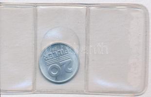 1983. 20f Al + 5Ft Ni + 10Ft Ni "FAO" sor, eredeti műbőr tokban, tanúsítvánnyal T:UNC kis ...