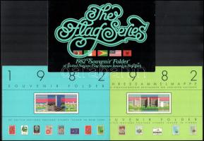 USA '40-es és '50-es teljes ívek ívberakóban (8 ív, Névérték: USD 67,-), hozzá kevés bélye...