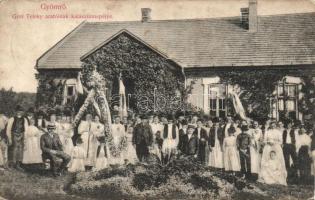 Gyömrő Gróf Teleky aratóinak kalászünnepélye