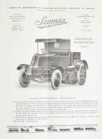 cca 1910 Scemia teherautó reklám nyomtatvány. 21x28 cm / Scemia truck commercial.