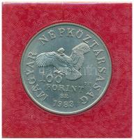 1983. 100Ft alpakka "Simon Bolivár" műbőrtokban, tanúsítvánnyal T:BU
Adamo EM73