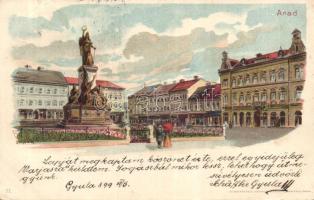 1899 Arad Martyrs´ statue litho (EB)