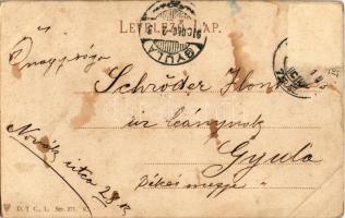 1910 Hortobágy, gulyások (fl)