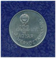 1983. 100Ft Cu-Ni-Zn "Széchenyi István" eredeti műbőr tokban, tanúsítvánnyal T:BU
Adamo E...