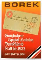 BOREK: Német díjjegyes Speciál katalógus 1850-1932