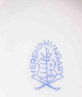 Herendi FRC mintás tálka h: 10 cm + bonbonier fedő nélkül, jelzett, hibátlan, d: 7,5 cm