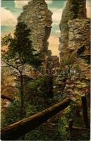 Selmecbánya, Banská Stiavnica; Szitnya sziklacsoport. Joerges kiadása / Sitno / mountain, rocks
