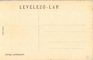 Selmecbánya, Banská Stiavnica; Szitnya sziklacsoport. Joerges kiadása / Sitno / mountain, rocks