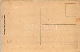 Selmecbánya, Banská Stiavnica; Verőfényes nap a Szitnyán (1011m), menedékház. Kiadja Joerges / Sitno...