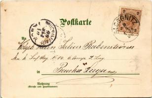 1898 (Vorläufer) Langsamer Schritt / Német katonák / German military, soldiers marching. Soldaten Po...