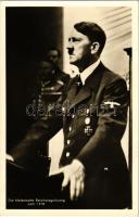Adolf Hitler, Die historische Reichstagsitzung vom 1939 / Náci propaganda / German Nazi propaganda. Photo Hoffmann