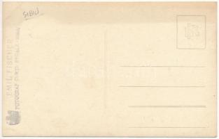 Nagyszeben, hermannstadt, Sibiu; román katonák lovakkal / Romanian military, soldiers on horseback. ...