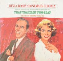 Bing Crosby - Rosemary Clooney - That Travelin' Two-Beat.  Vinyl, LP, Album, Capitol Records, Egyesült Államok, 1977. VG+