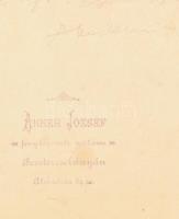 cca 1910 Selmecbányai Erdő- és Bányamérnöki Akadémia tanulóinak csoportképe, kartonra kasírozott fot...