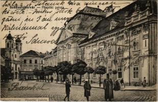 1914 Székesfehérvár, Püspöki palota, Vaimar Ferenc üzlete