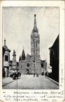 1901 Budapest I. Mátyás templom (kis szakadás / small tear)