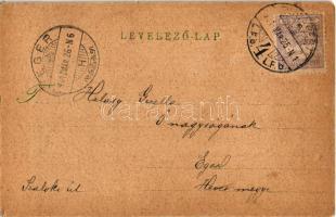 1901 Budapest I. Mátyás templom (kis szakadás / small tear)