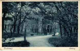 1940 Budakeszi, sétány. Stoflitz Antal kiadása (EK)