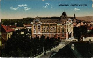 Kolozsvár, Cluj; Egyetemi könyvtár / university library