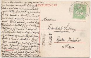 1912 Ratosnya, Rotosnya, Rastolita; Vendéglő a Fehér Bárányhoz / restaurant, inn (fl)