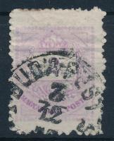 1874 2kr extra magas bélyeg