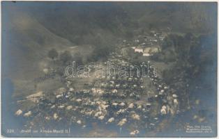 Almásmező, Almás-Mező, Poján-Mörül, Poiana Marului; Biwak / Német katonai tábor / WWI German military camp. Phot. Otto Ebering (EK)