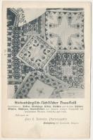 Szászhermány, Honigberg, Harman (Brassó, Kronstadt); Siebenbürgisch-Sächsischer Hausfleiss. Anfragen an Frau L. Reimesch, Pfarrersgattin / Erdély szász folklór. Jos. Drotleff Nr. 2. / Transylvanian Saxon folklore (EK)