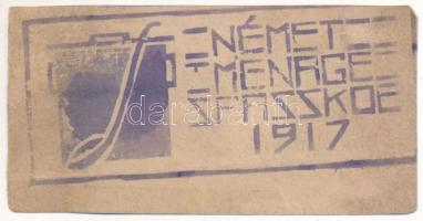 Orosz Birodalom / Szpasszkoje hadifogolytábor ~1914-1918. II k "Német-konyha" pénzjegye T:...