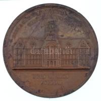 Wenzel Seidan (1817-1870) 1868. &quot;Eger a Magyar Orvosoknak és Természetvizsgálóknak 1868 - Egri Érseki Lyceum&quot; kétoldalas bronz emlékérem (45mm) T:AU,XF kis ph. / Hungary 1868. &quot;Eger a Magyar Orvosoknak és Természetvizsgálóknak 1868 - Egri Érseki Lyceum&quot; double-sided bronze commemorative medallion. Sign.: Wenzel Seidan (45mm) C:AU,XF small edge error