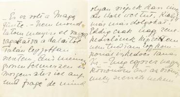 Teleki Pálné Bissingen-Nippenburg Johanna (1889-1942) grófnő autográf levele ifj. Bókay János (1858-...