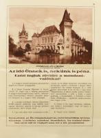 cca 1930 Jöjjön Magyarországra - Make a trip to Hungary képes ismertető. Tolnai. 8p. Hajtva