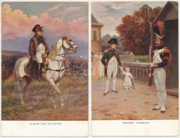 NAPOLEON - 5 db régi képeslap / 5 pre-1945 postcards