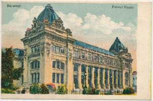 Bucharest, Bukarest, Bucuresti, Bucuresci; - 5 db régi román város képeslap / 5 pre-1945 Romanian to...