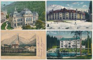 10 db régi város képeslap / 10 pre-1945 town-view postcards