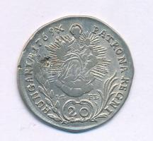 1769IB-FL 20kr Ag "Mária Terézia" (6,44g) T:F lapkahiba, ü.
Huszár: 1699; Unger III.: 124...