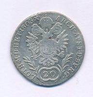 Ausztria 1803A 20kr Ag "I. Ferenc" T:F ü.
Austria 1803A 20 Kreuzer Ag "Franz I"...