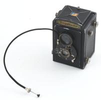 Voigtlander Brilliant fényképezőgép, tokjában
