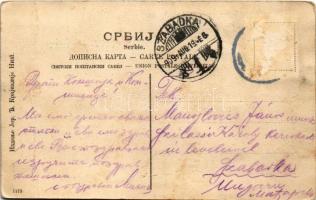 1909 Nis, Nisch; Jagodin Machala am Nischava Fluss / river (Rb)