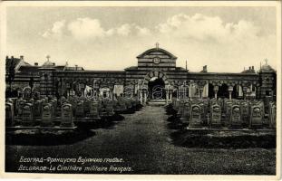 Belgrade, Le Cimitiere militaire Francais / French military cemetery